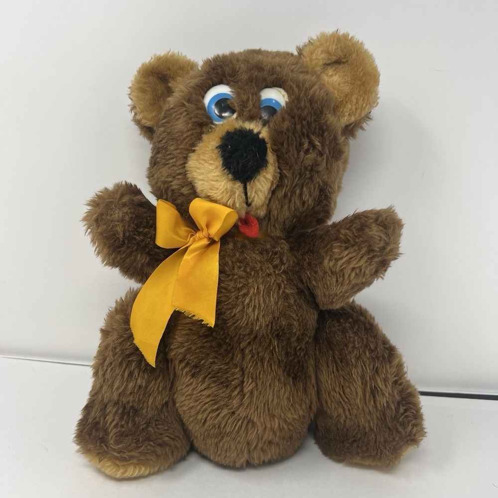Humphrey Bear Plush Stuffed Animal 10" Classic Vtg Collectible Toy Gift